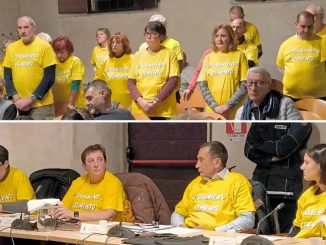 tornavento capannoni protesta sindaco