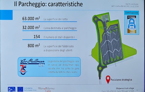 Malpensa parcheggio cargo city