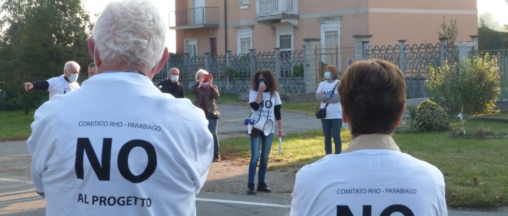protesta comitato quarto binario