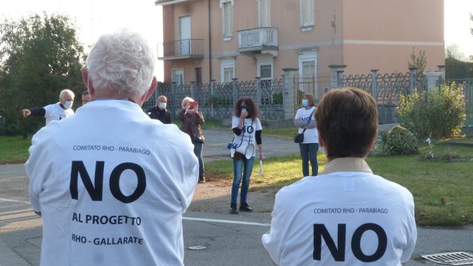 protesta comitato quarto binario