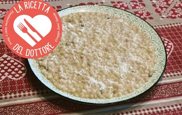 Ricetta Fregola cacio e pepe