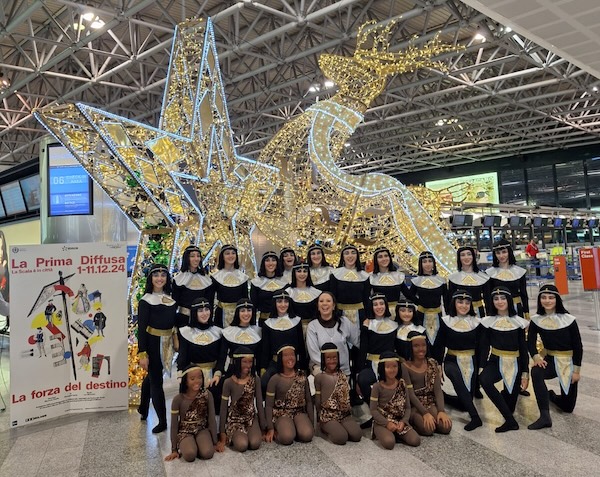Malpensa prima della scala