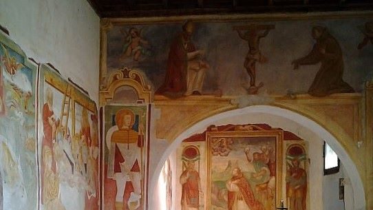 affreschi oratorio santostefano sanvittoreolona