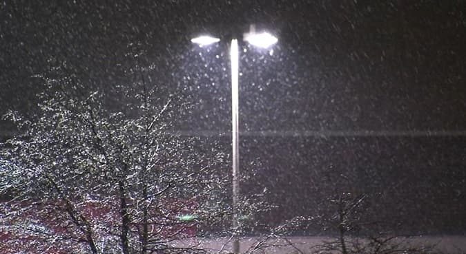 aria fredda pioggia neve