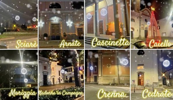 gallarate luci natale rioni