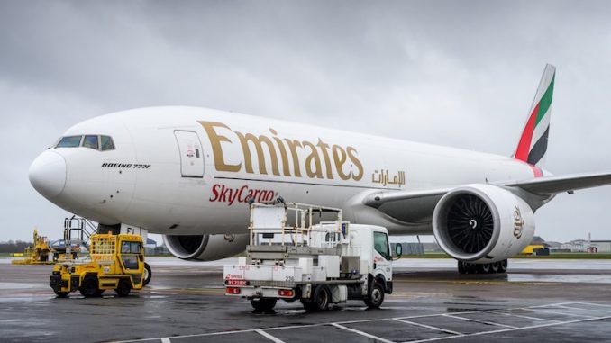 Malpensa emirates sky cargo