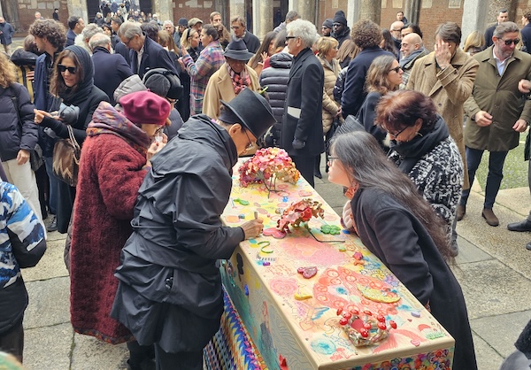 Milano funerale rosita missoni