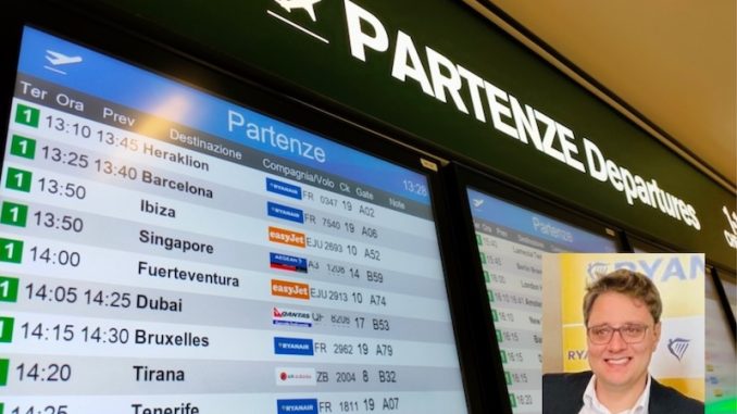 Malpensa ryanair tassa imbarco