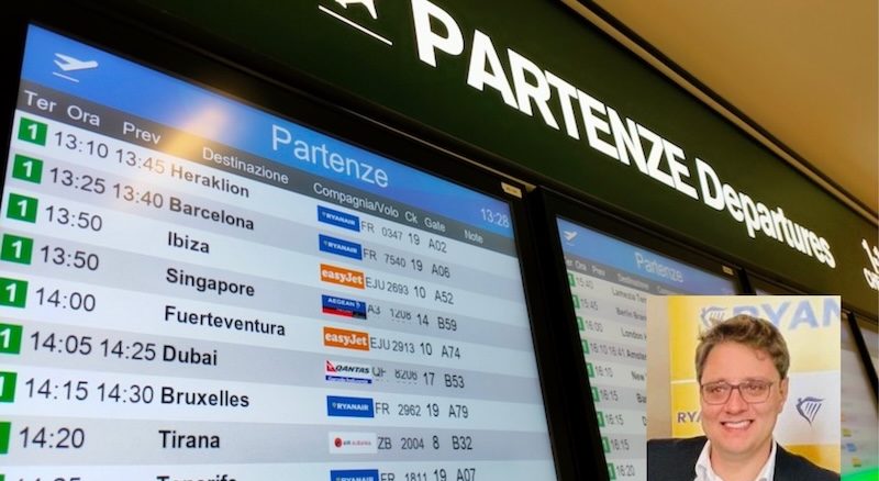 Malpensa ryanair tassa imbarco