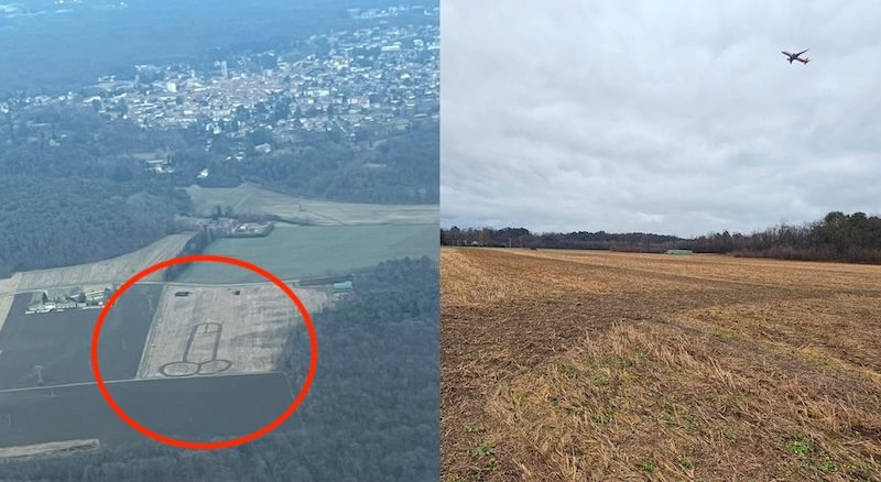 malpensa saluto fallico