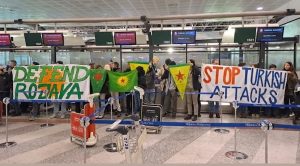 Malpensa protesta curdi Turkish