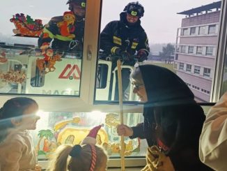 legnano befana ospedale vigilidelfuoco