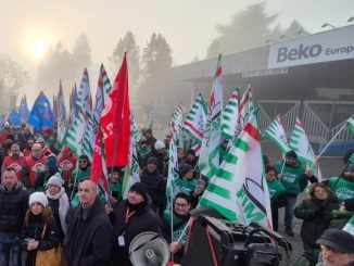 beko sciopero presidio roma