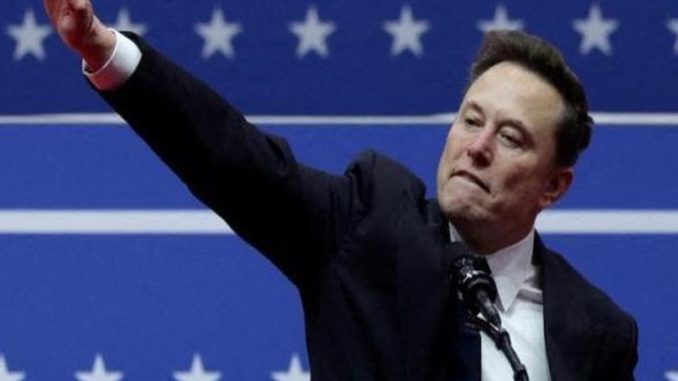 musk braccio polemiche