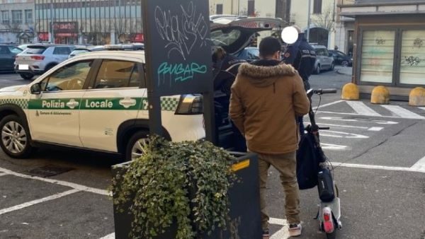 abbiategrasso monopattini multe polizialocale