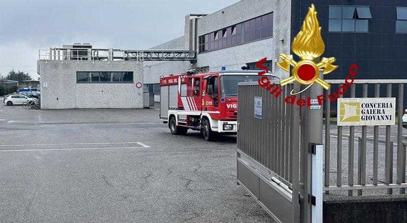 robecchettoconinduno malori industria vigilidelfuoco