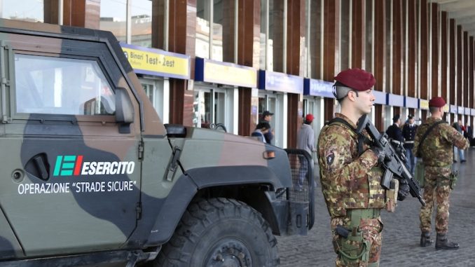 gallarate esercito sicurezza cassani
