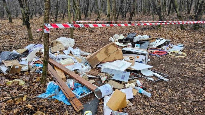 gallarate elettrauto rifiuti bosco