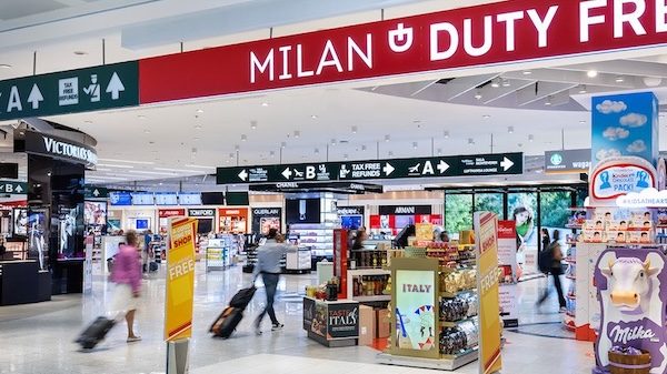 Malpensa duty free protesta