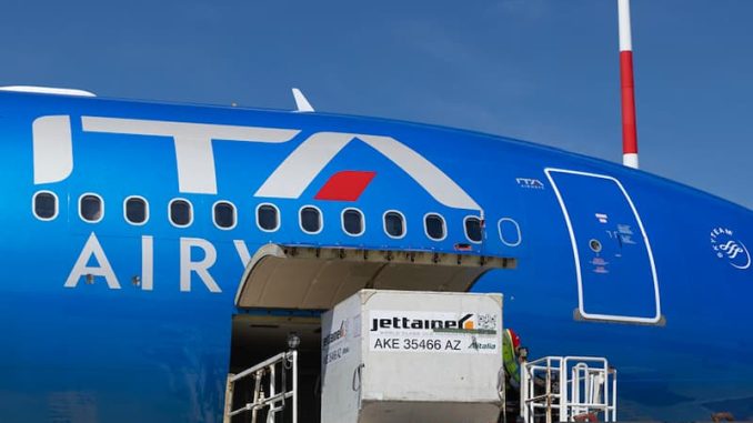 Malpensa ita airways cargo