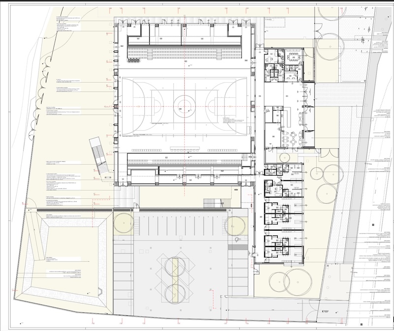 gallarate palazzetto sport progetto