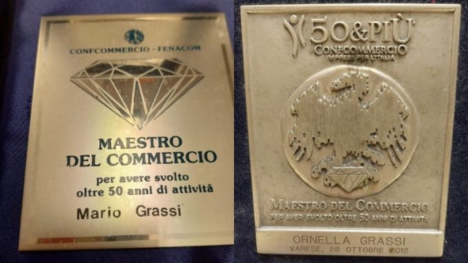 Carnago merceria storia mercantel