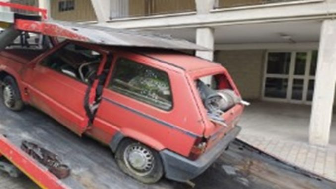 auto abbandonate