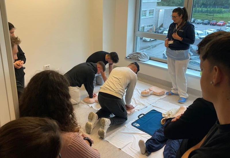 rianimazione studenti ospedale legnano arresto cardiaco