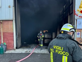 vigili del fuoco intervento