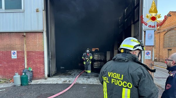 vigili del fuoco intervento