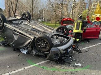 abbiategrasso incidente feriti vigilidelfuoco