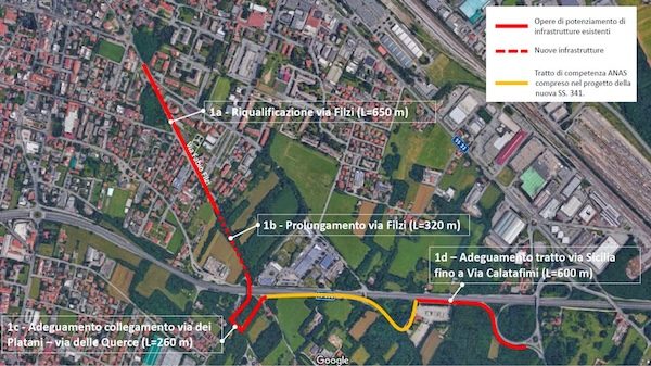 Gallarate viabilità nuovo ospedale
