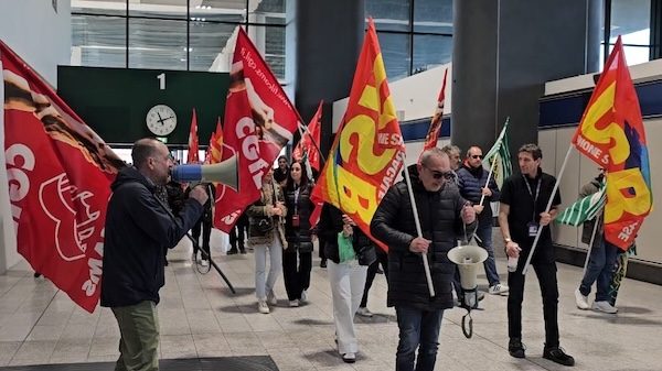 Malpensa protesta lavoratori dufrital