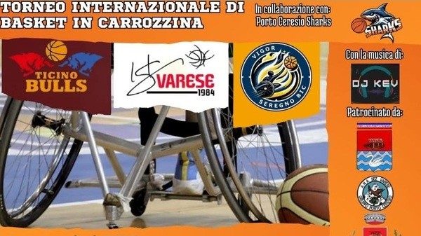 Porto Ceresio basket in carrozzina