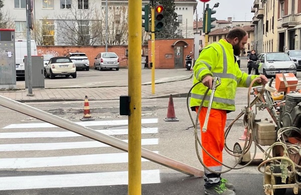 strade lavori segnaletica