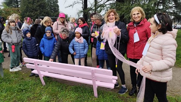 villacortese camminata panchina cuoredidonna