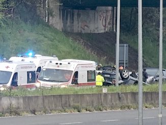 Malpensa incidente superstrada ribaltamento