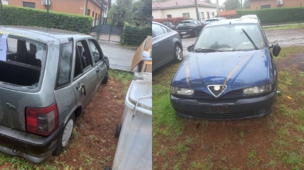 Gallarate auto rimosse polizia locale