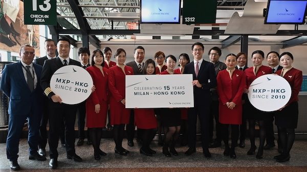 Malpensa Hong Kong cathay