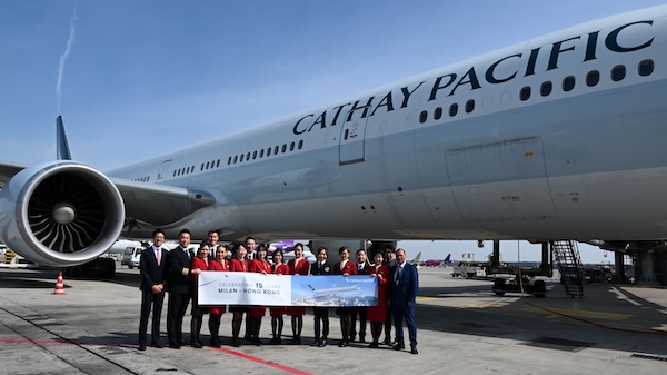 Malpensa Hong Kong cathay