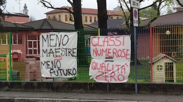 casorate sempione chiusura asilo