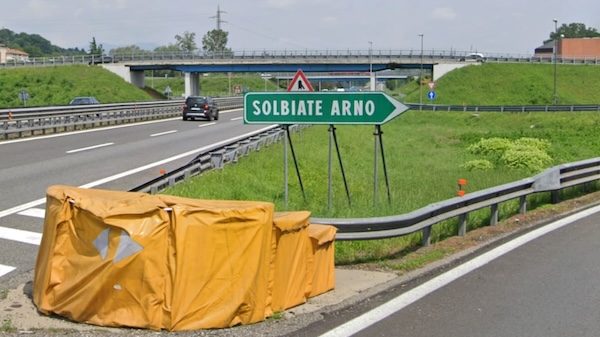 Albizzate uscita autostrada solbiate