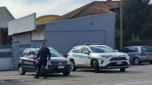 rescaldina controlli boschi droga