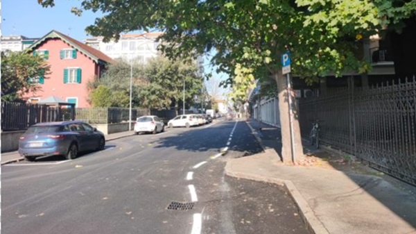 chicane ciclabile xxixmaggio legnano