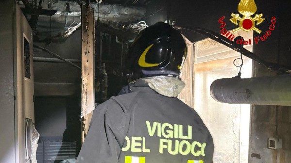 incendio ospedale luino