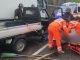 scontro auto apecar ternate