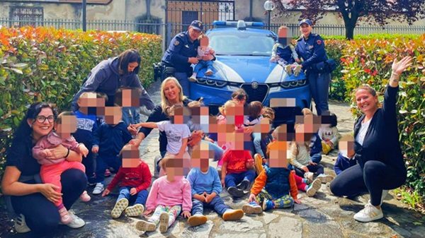 turbigo bambini poliziastradale asilo