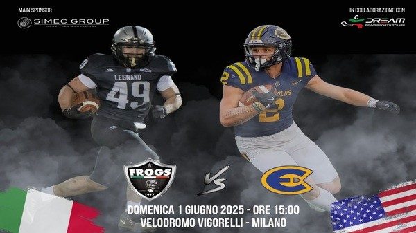 Frogs Legnano Bluegold college