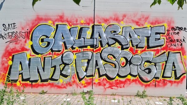 Gallarate antifascista murales scuole
