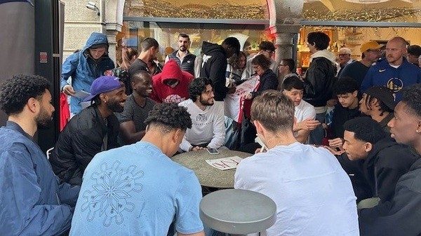 OJM Varese aperitivo tifosi